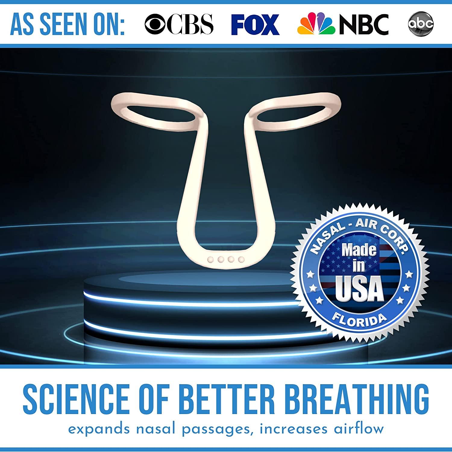 Nasilator Nasal Dilator AntiSnoring Aid for Improved Breathing and