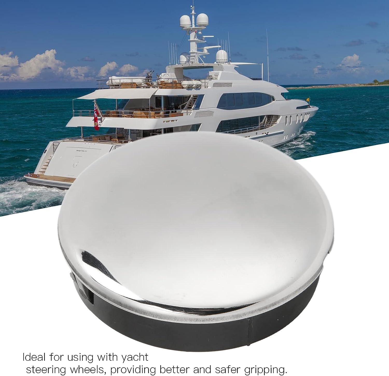 Boat Steering Wheel Center Cap Marine Steering Wheel Center Cover 2.5in