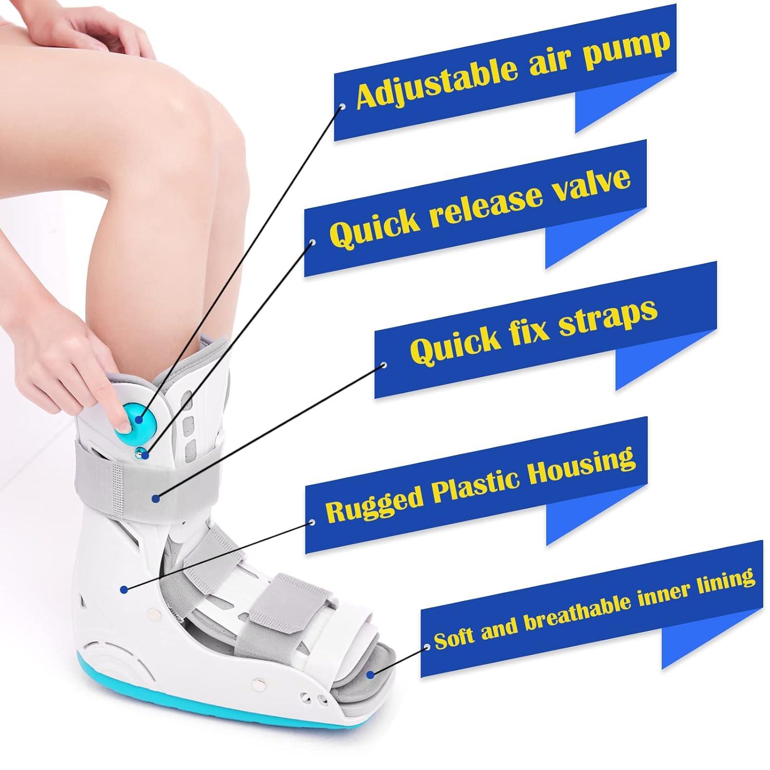 Medical Inflatable Hiking Shoe | Orthopedic Foot & Fracture Recovery ...