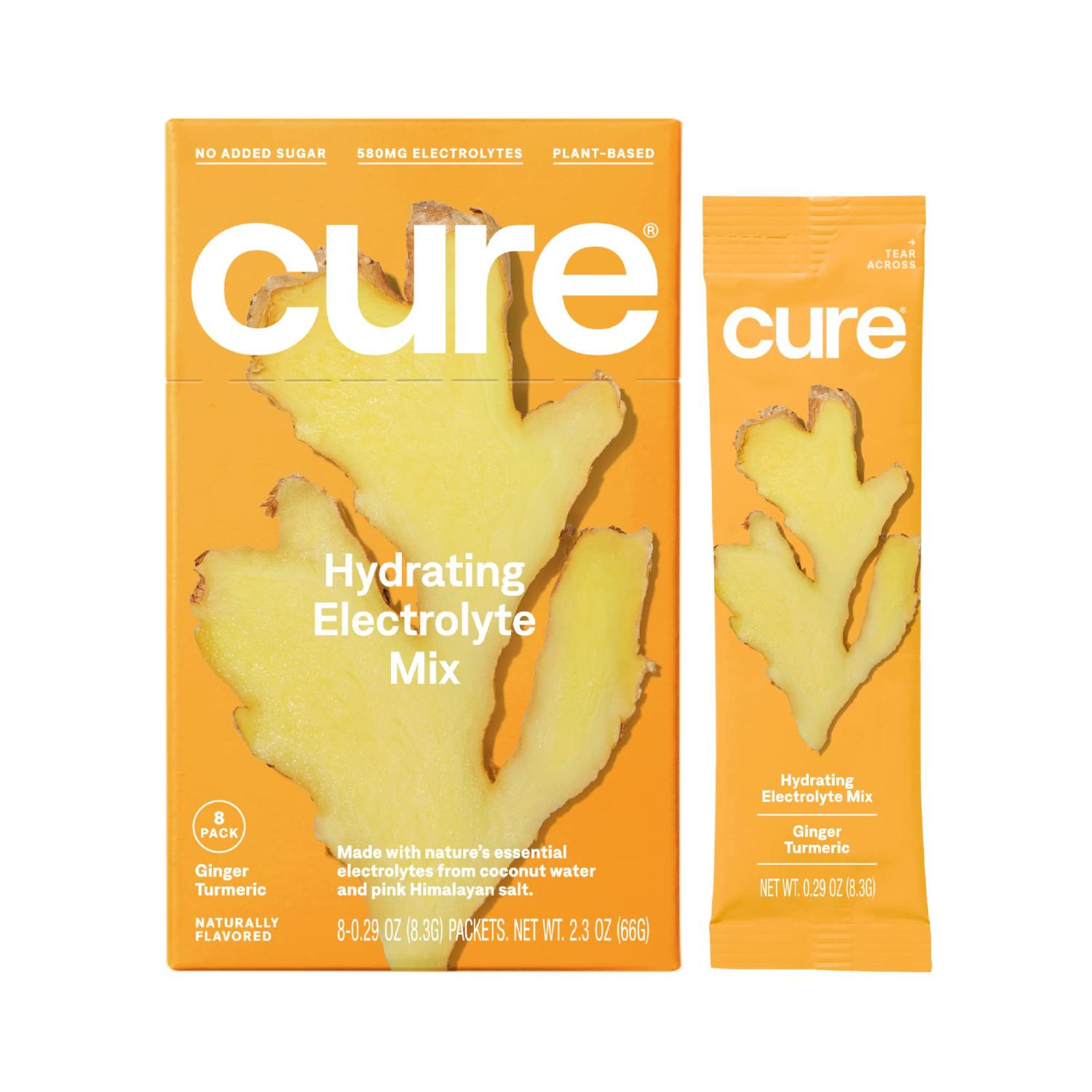 Cure Hydrating Electrolyte Mix Electrolyte Powder for Dehydration