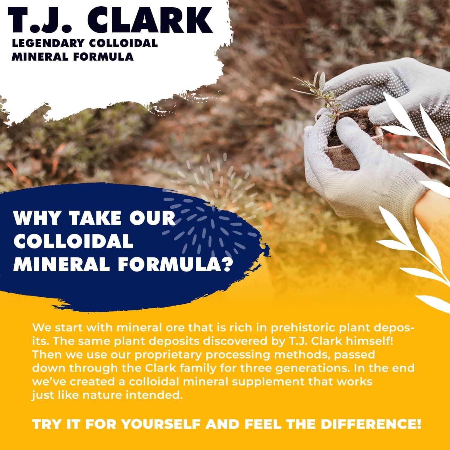 Original Colloidal Mineral Formula T.J. Clark 32fl.oz. Liquid