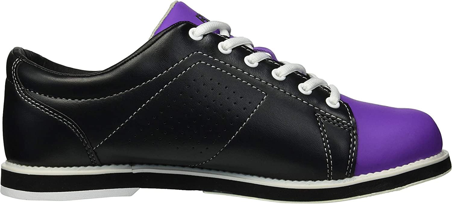 BSI Women's Classic Bowling Shoe 5.0 Black/Purple Stylish and