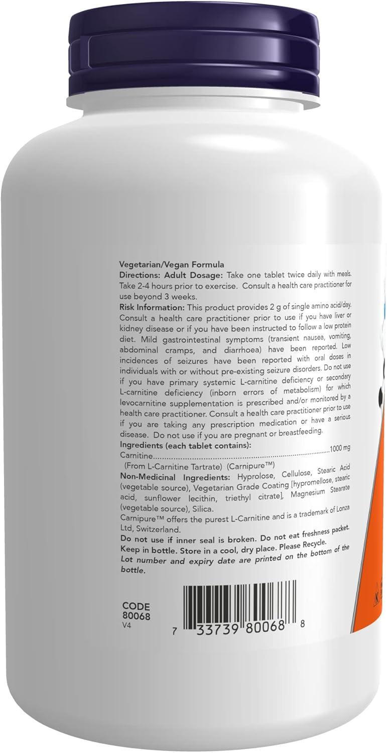 NOW L-Carnitine 1000mg 100 Tablets + Taurine 1000mg 250 Vegetarian Capsules Nutritional Supplement+ Taurine 1000mg | Buy Now with Express International Delivery | GoSupps.com NOW L-Carnitine 1000mg 100 Tablets + Taurine 1000mg 250 Vegetarian Capsules Nutritional Supplement+ Taurine 1000mg | Buy Now with Express International Delivery | GoSupps.com