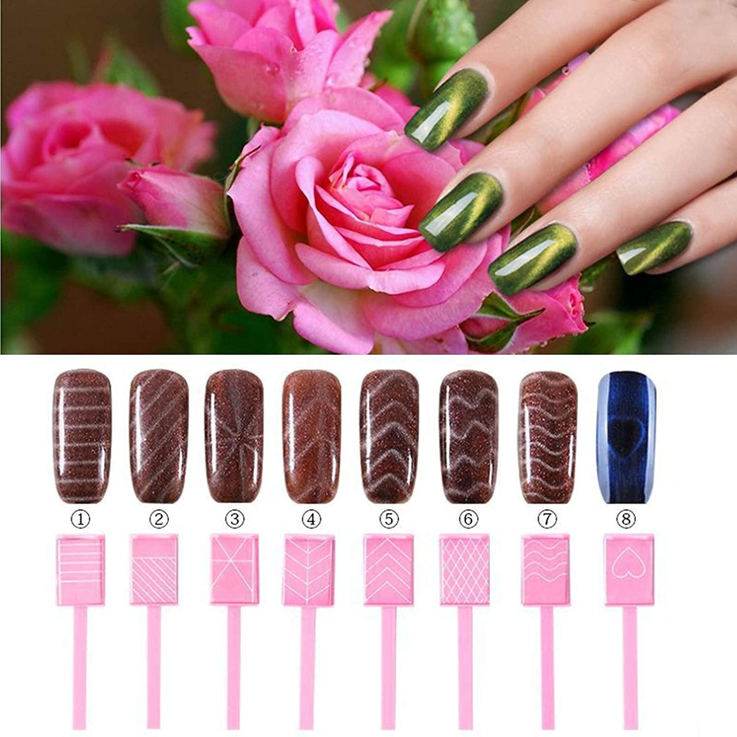 Nail Art Polish Tool Set, Cat Eye Gel Polish 3D Gel Cat Eye