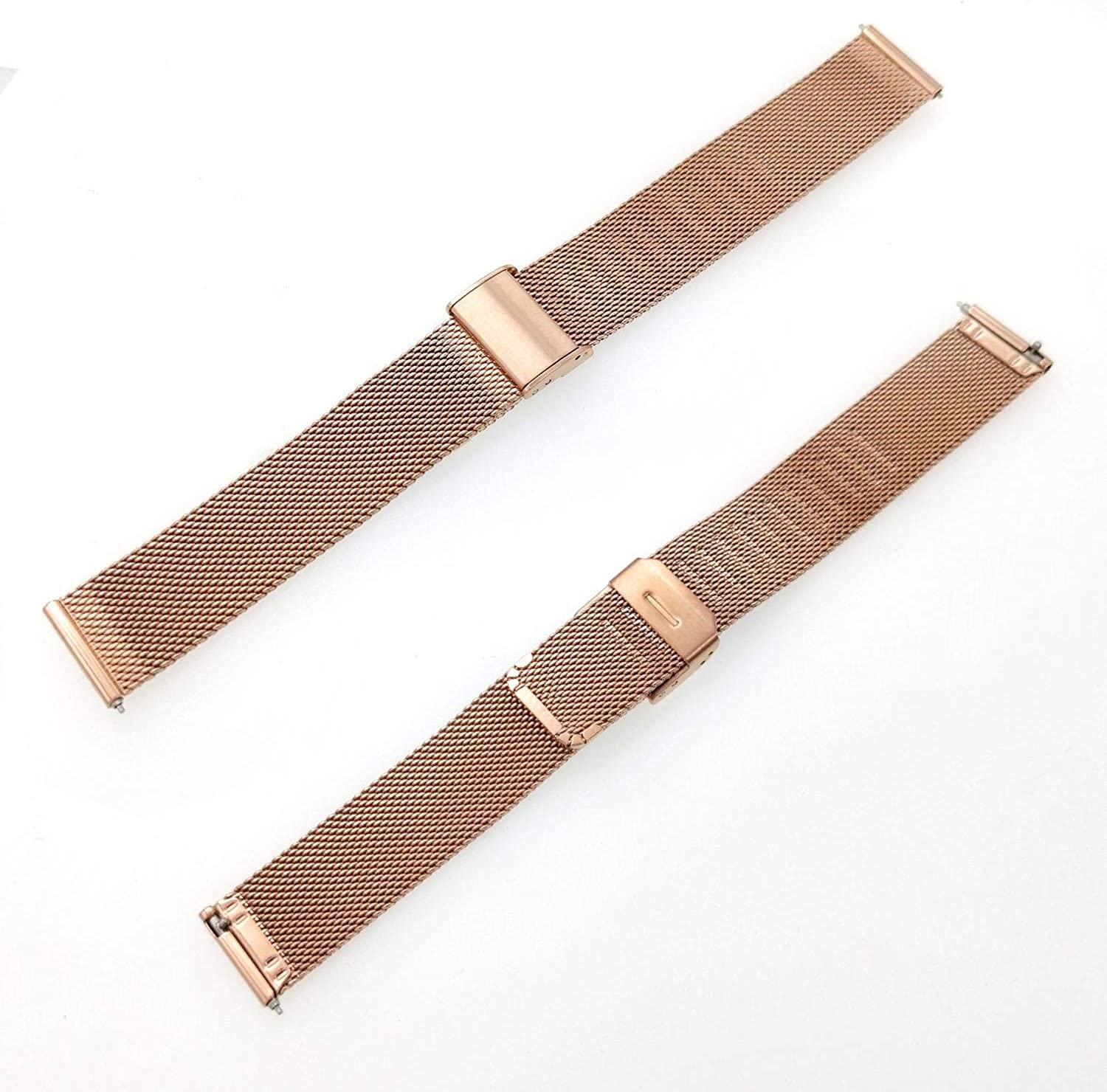  18mm Stainless Steel Watch Bands for Garmin Venu 2S