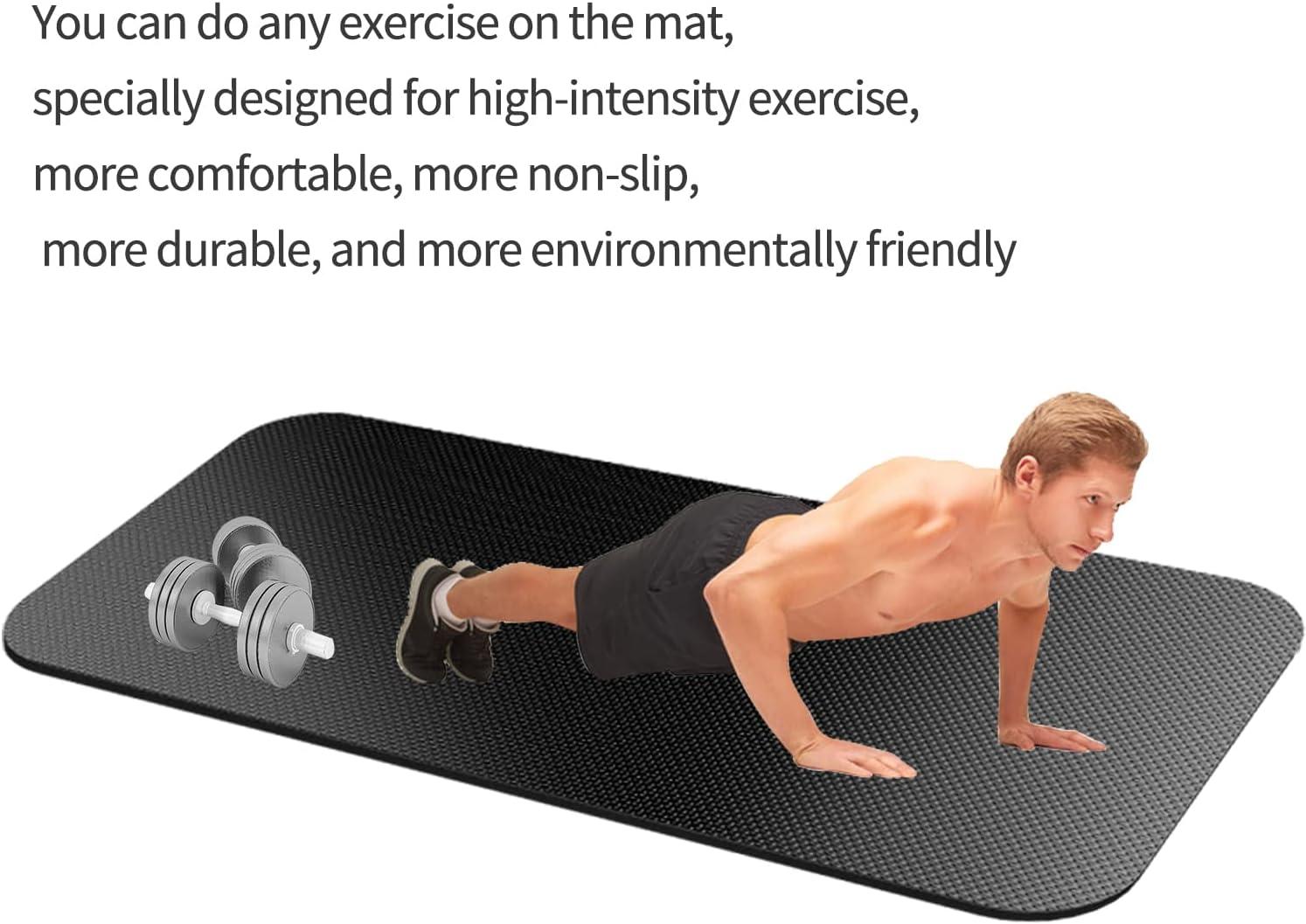 Home Gym Floor Protector Mat for Fitness & Exercise Equipment
