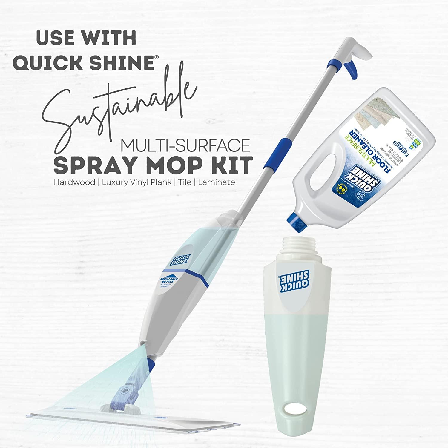 Quick Shine Multi Surface Floor Cleaner 64oz Ready to Use, Dirt