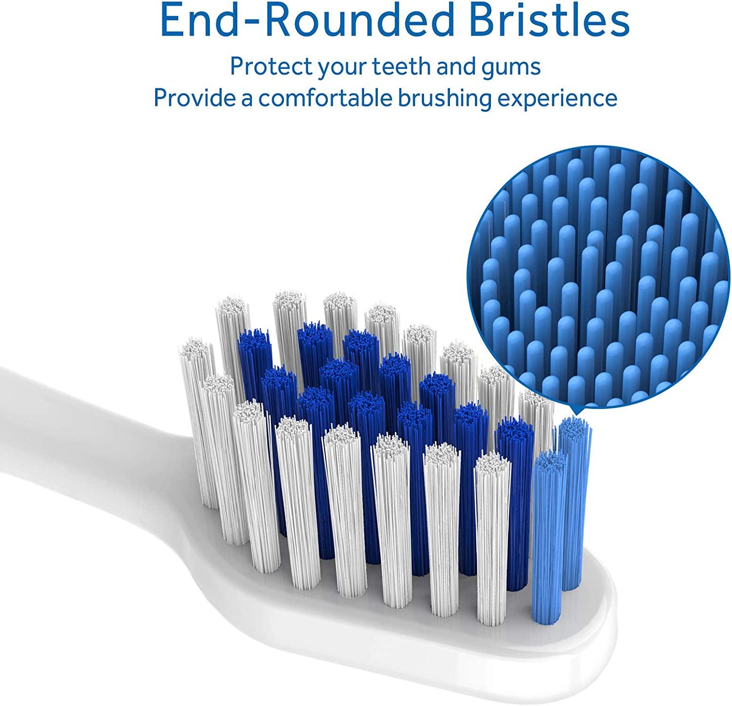8Pack Replacement Brush Heads for AquaSonic Duo Toothbrush HighQuality Oral Care Essentials