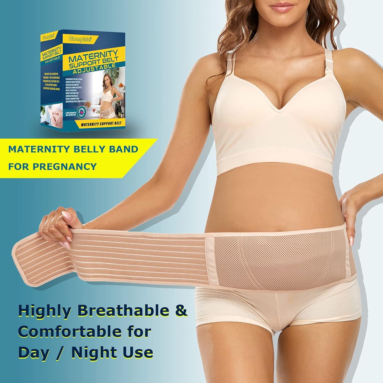 Maternity Belt Pregnancy Belly Band Plus Size Nude Back Support Pain Relief
