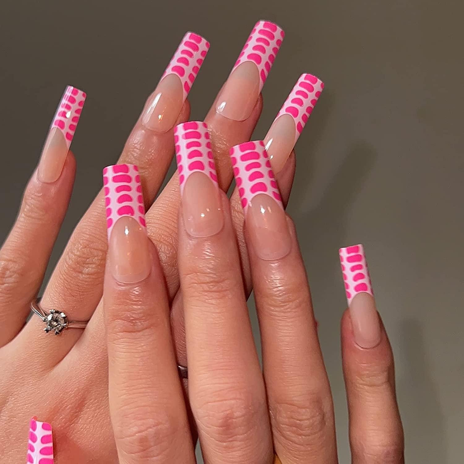 Pin by London🫶🏽 on Nails | Square acrylic nails, Acylic nails, Gel nails