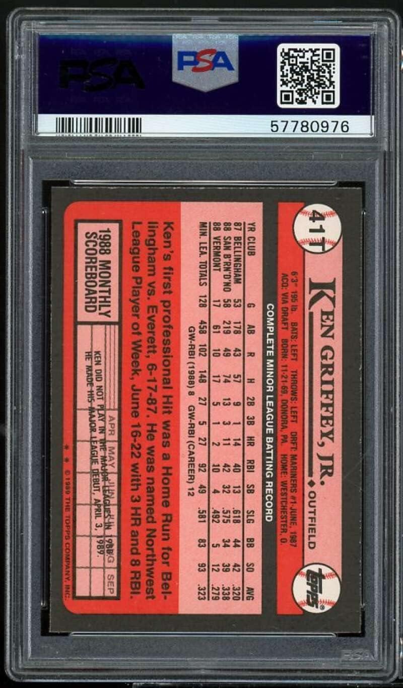 Ken Griffey Jr. Rookie Card 1989 Topps Traded #41T PSA 8 - Rare Collectible  Baseball Card | Buy Now with Express International Delivery | GoSupps.com