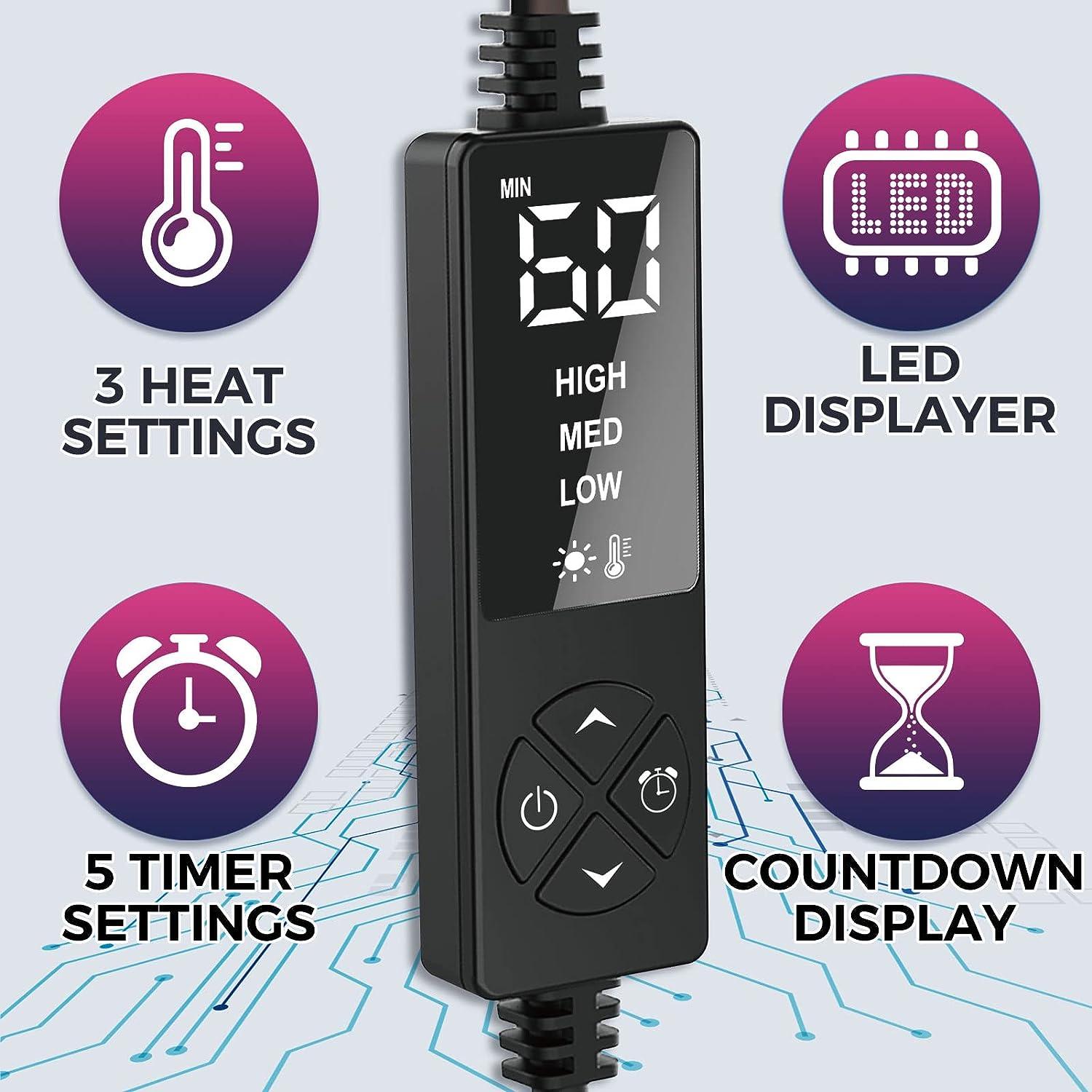 Moist Heat Sinus Pressure Relief Mask Extra Large Face Heating Pad