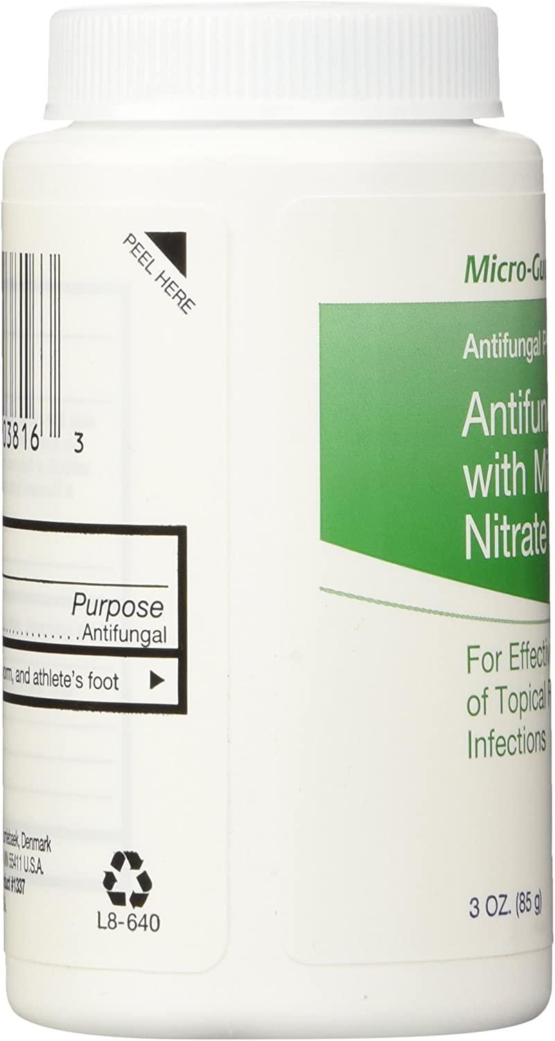 MICROGUARD POWDER ANTIFUNGAL. CONTAINS 2 MICONAZOLE NITRATE. WORKS