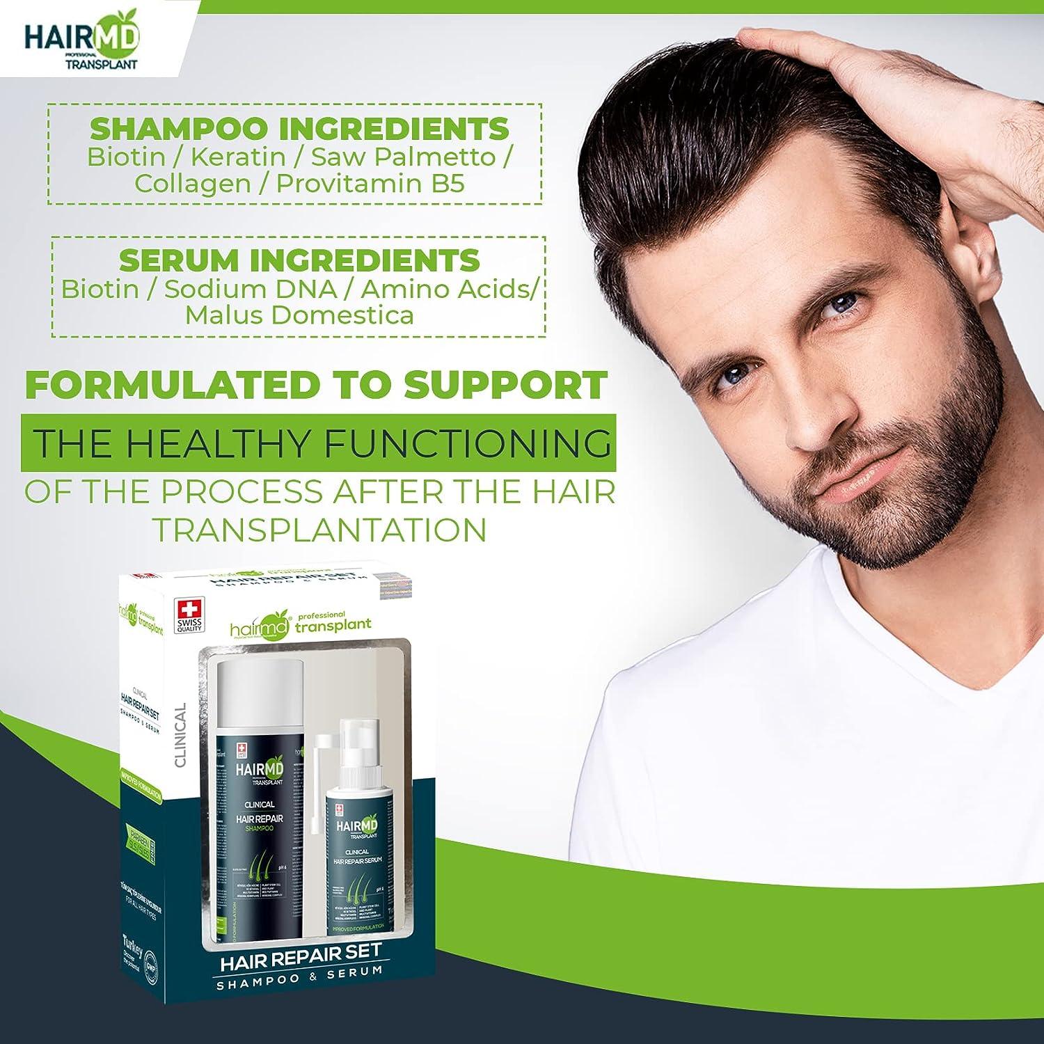 HairMD Transplant Clinical Repair Lotion - 125ml Hair Lotion For Post