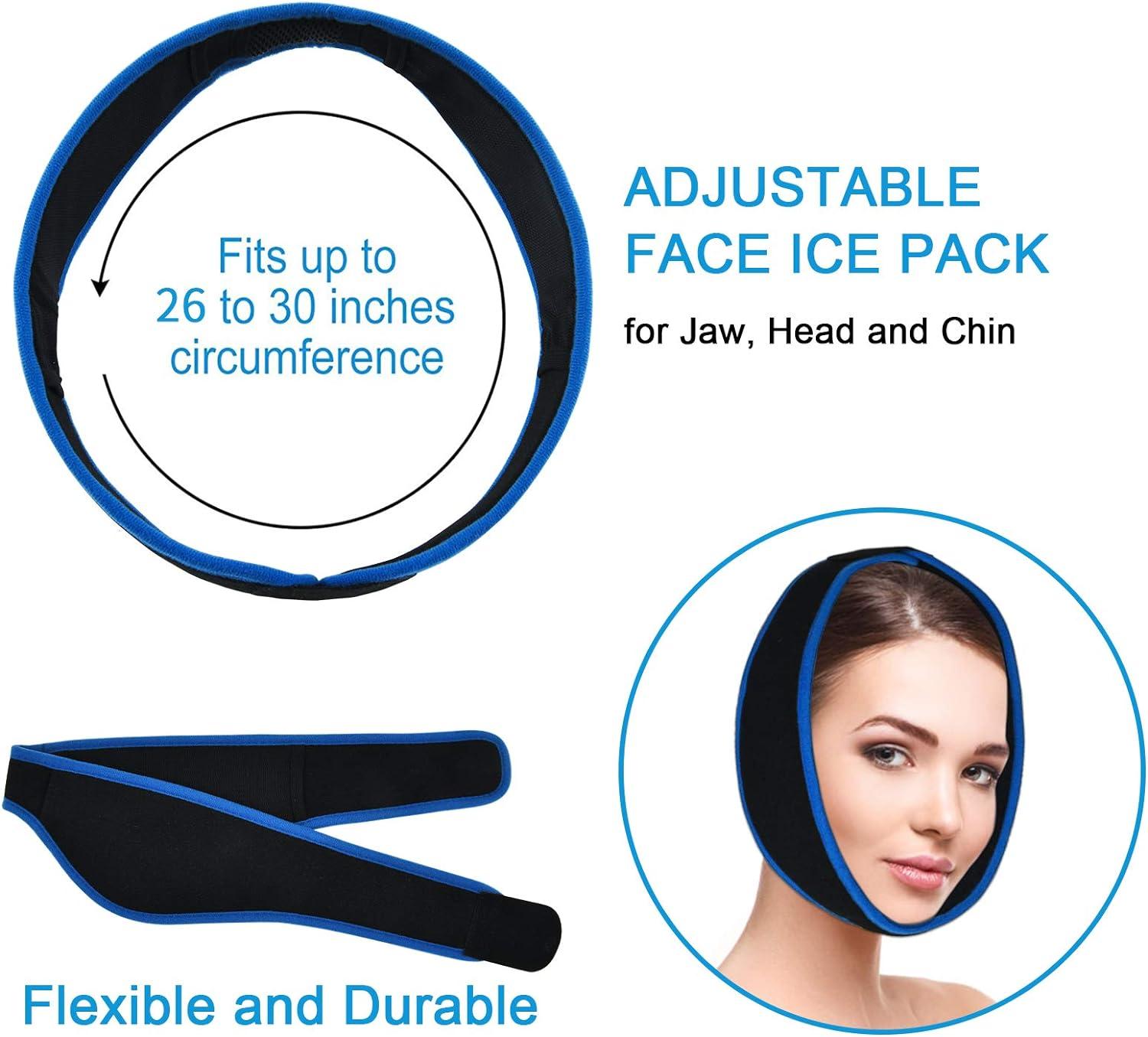 Wisdom Tooth Ice Pack Hot and Cold Therapy for TMJ and Oral Pain