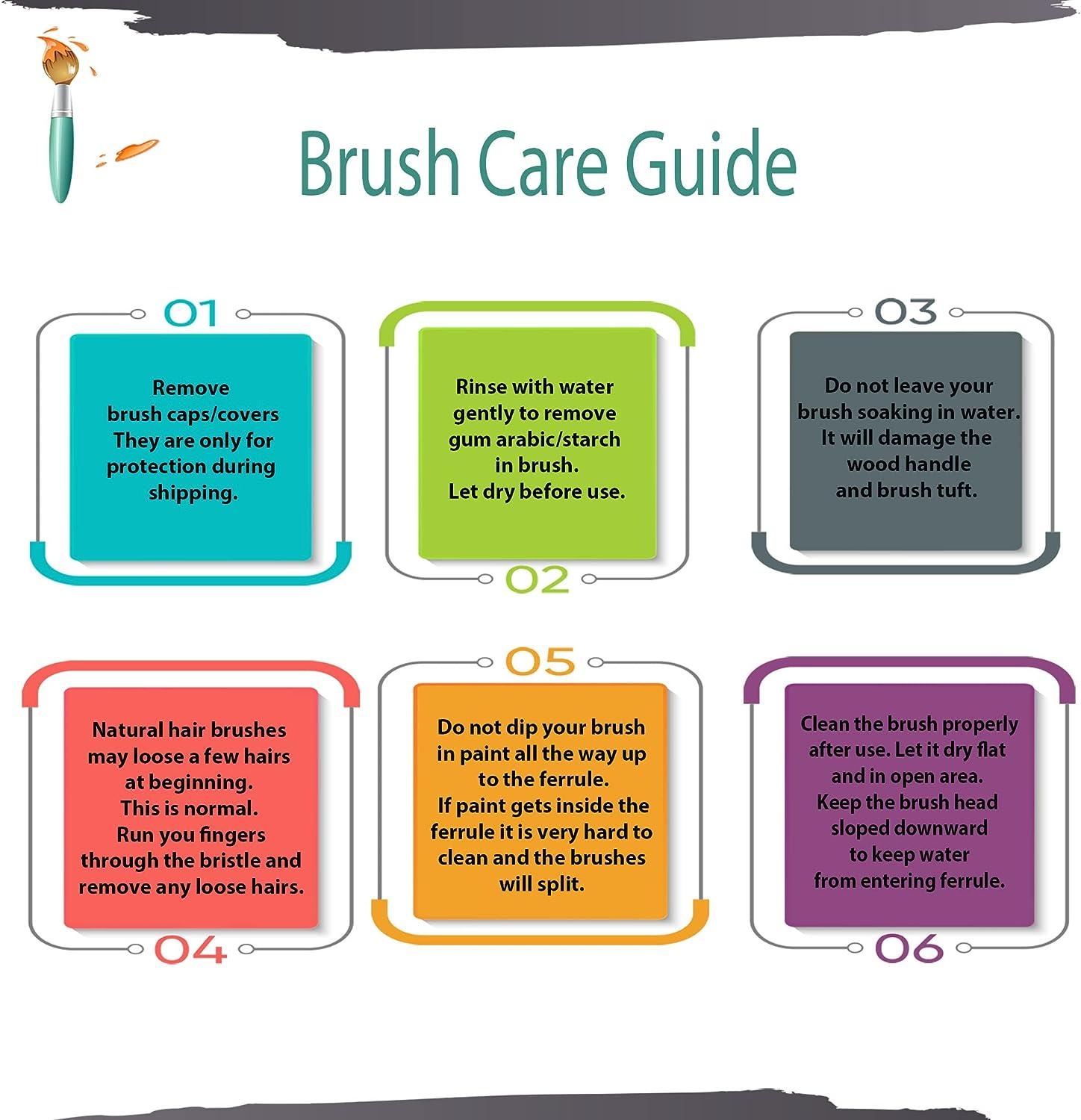 Cepillos Sintéticos Golden Taklon Versátiles Y Duraderos - Foto 9