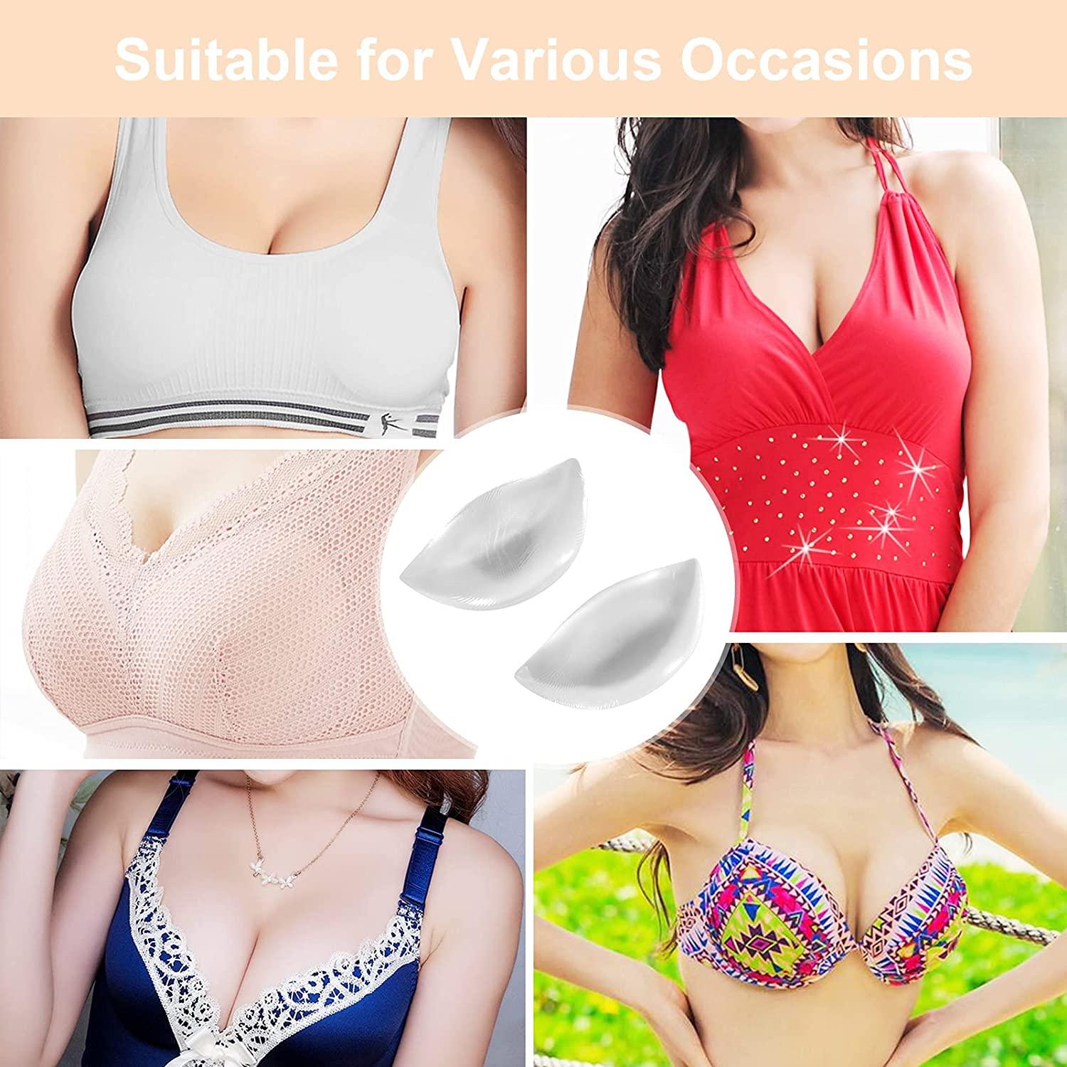 Padded Bra Inserts For Small Bust, Push-Up, Thickened Bra Cups For