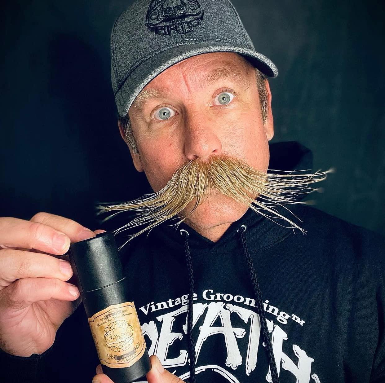 Death Grip Night Fury Mustache Wax Remover Oil - Remove Wax from Handlebar  Moustache & Beard | Buy Now with Express International Delivery