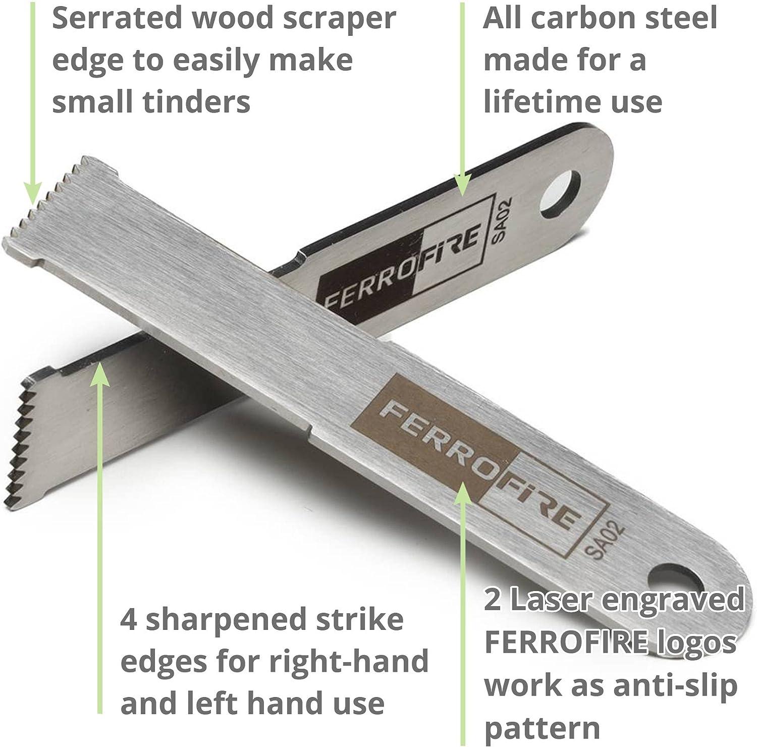 Sharpens Best Sharp-N-Spark Combo Knife Sharpener Feroccerium fire starter  Mini