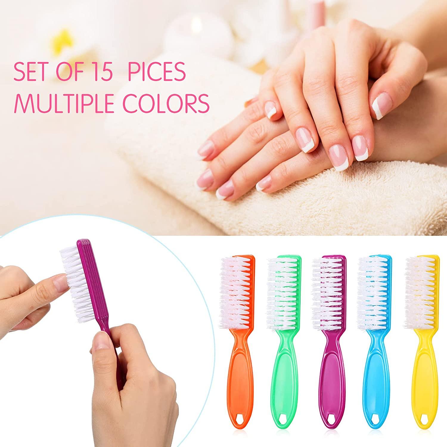 Handle Grip Nail Brush Cleaning Brushes For Toes And Nails