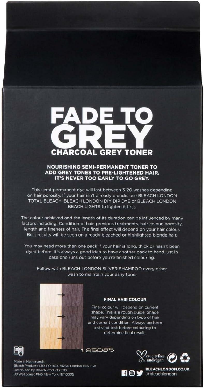 Bleach London Fade to Grey Toner Kit AmmoniaFree Conditioning Toner