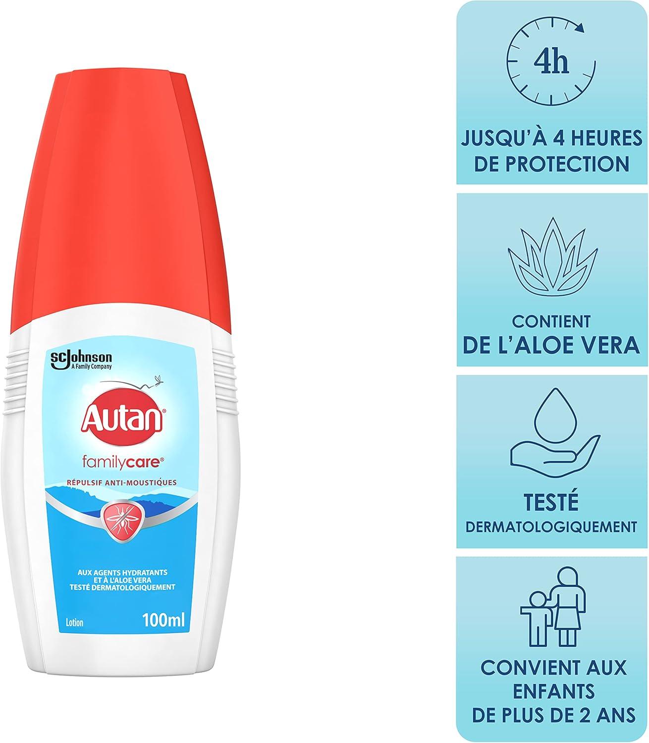 Autan Family Care Mosquito Repellent Lotion with Aloe Vera - 100 ml | Buy  Now with Express International Delivery | GoSupps.com