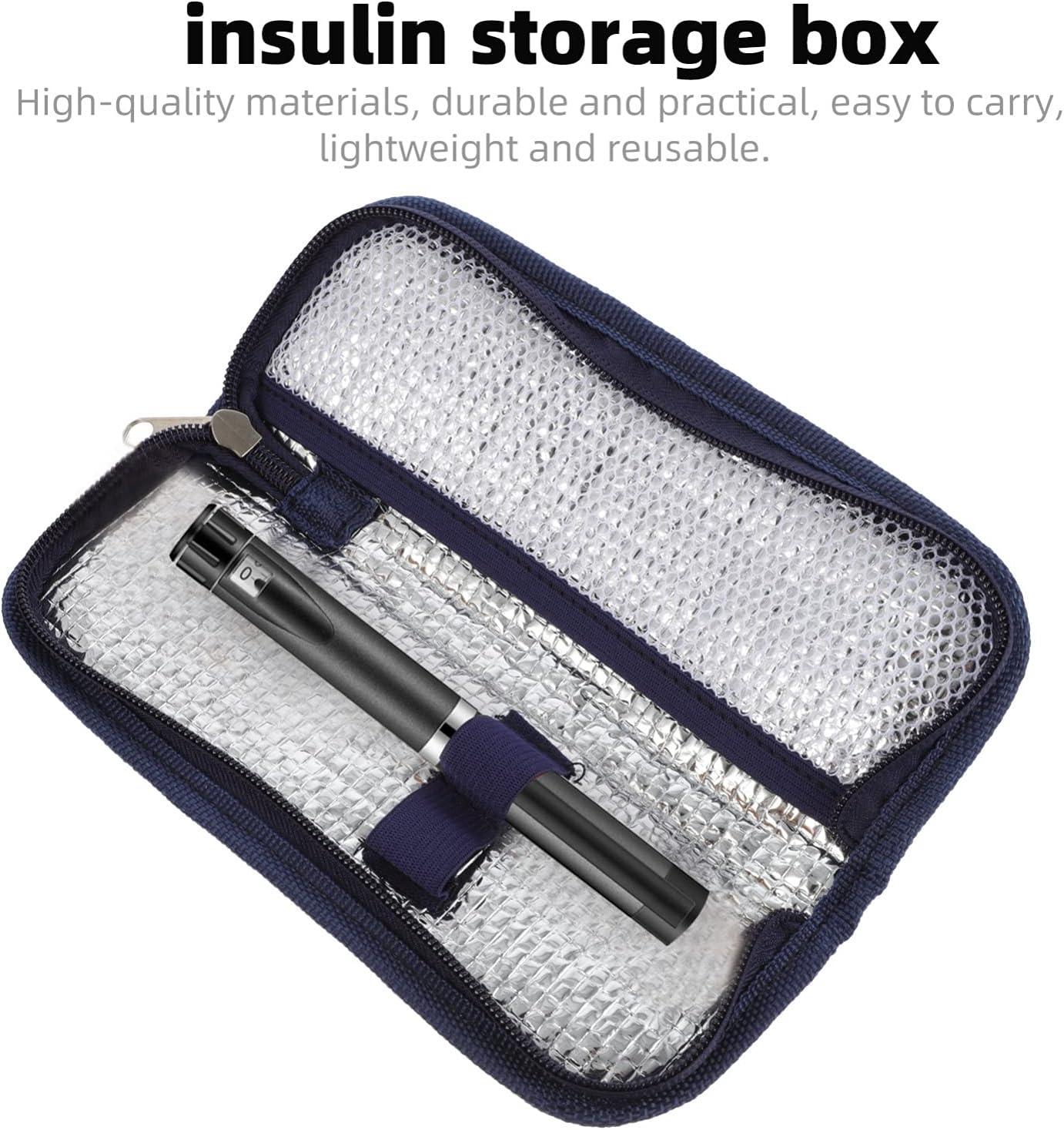 Coolers Organizer Box Insulin Travel Bag 1Pc Insulin Cooler Travel Case Insulin Pen Carrying