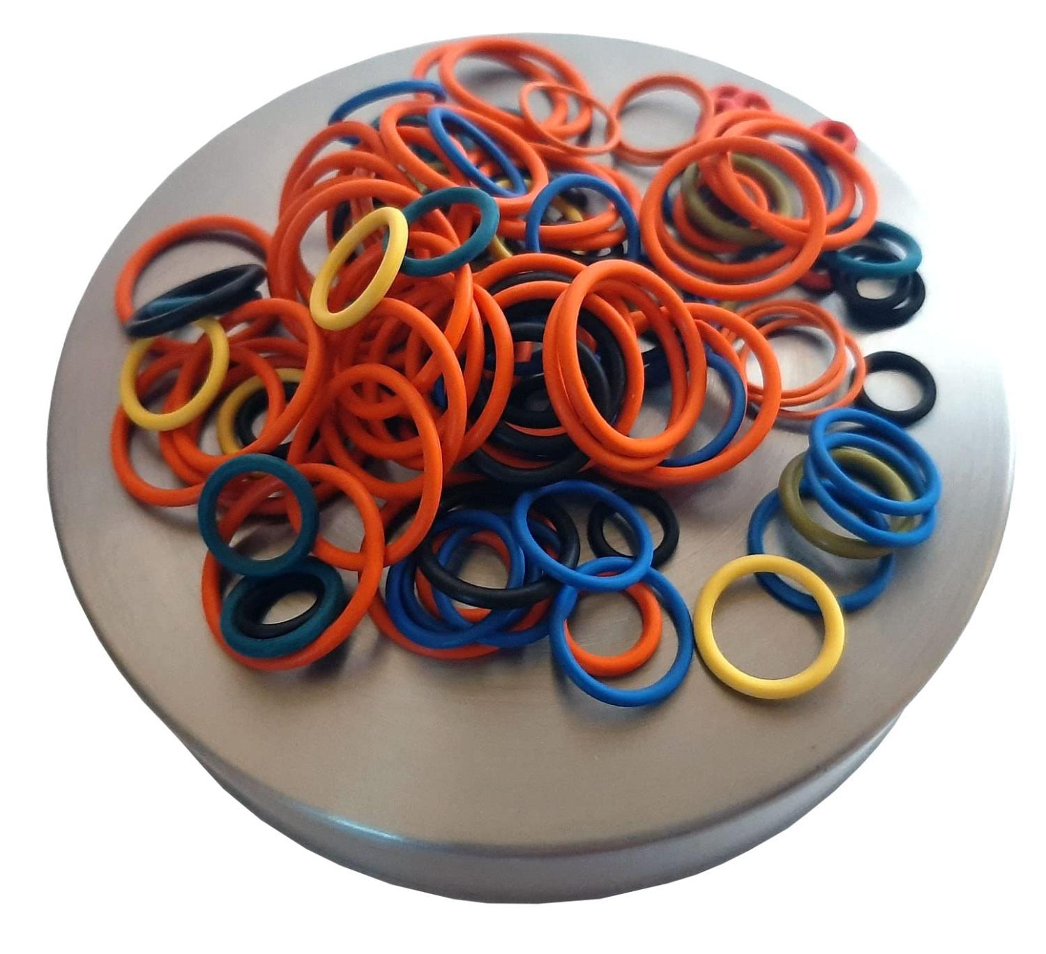 Empire Axe Pro O-Ring Rebuild Kit (3X Rebuilds) - Color Coded For Easy Maintenance By Flasc