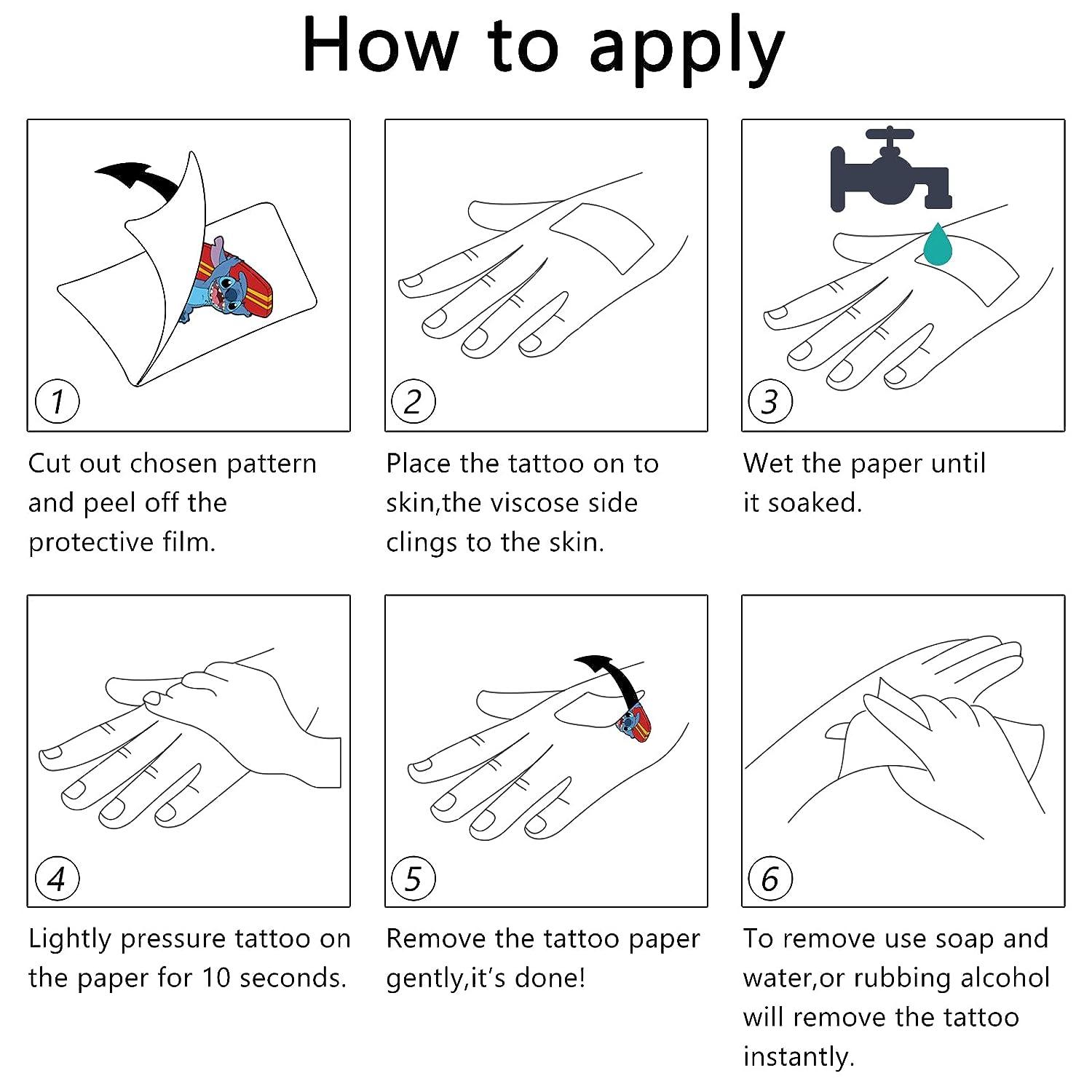 Lilo & Stitch Birthday Party Supplies - Sticker And Tattoo Favor Bundle Pack