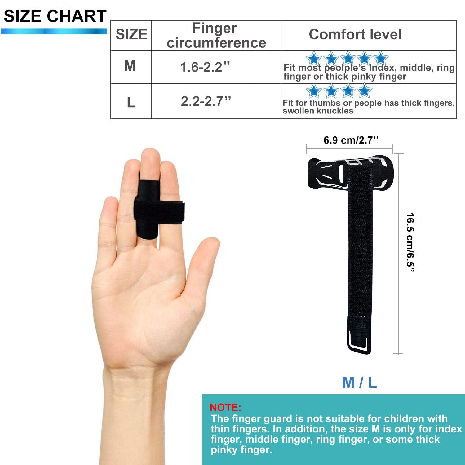 VHOPMORE Finger Splint Thumb Splint Brace for Finger Support Trigger