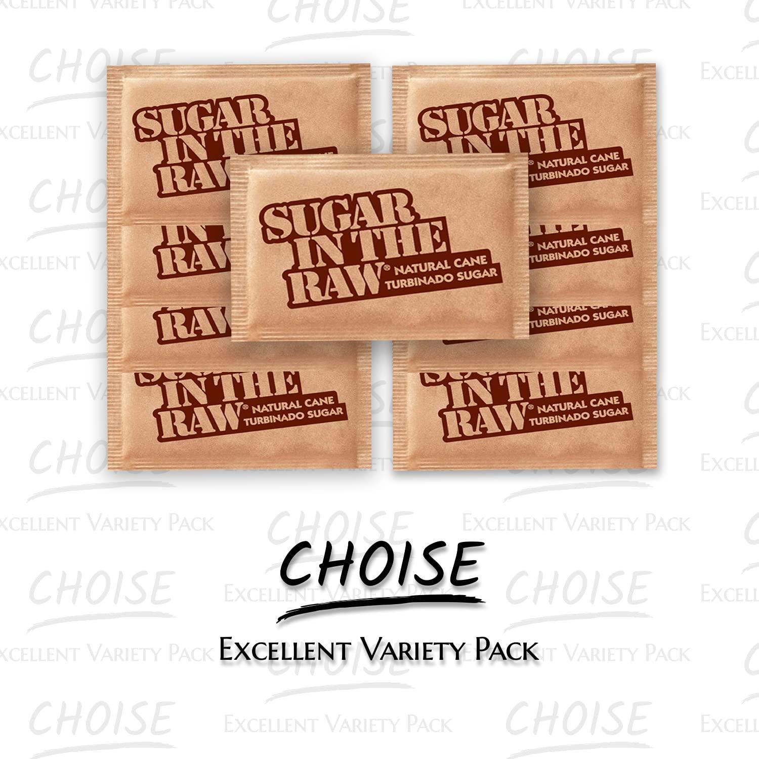 Stevia In The Raw & Turbinado Sugar Packets Assortment 150 pcs (1