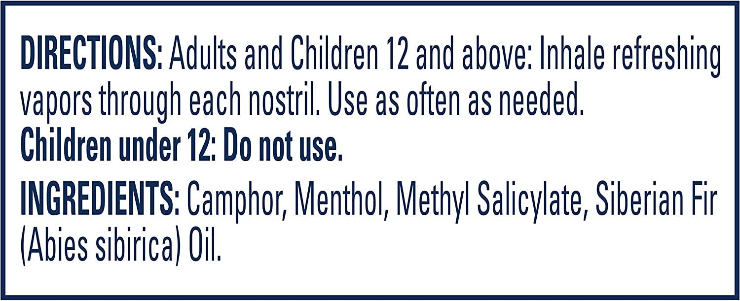 Vicks VapoInhaler 2ct - Non-Medicated Portable Nasal Inhaler with ...