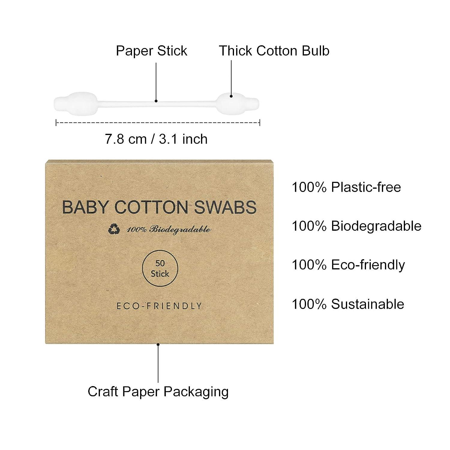 Baby Qtips Safety Swabs For Ears Safety Qtips Cotton Swabs For Kids