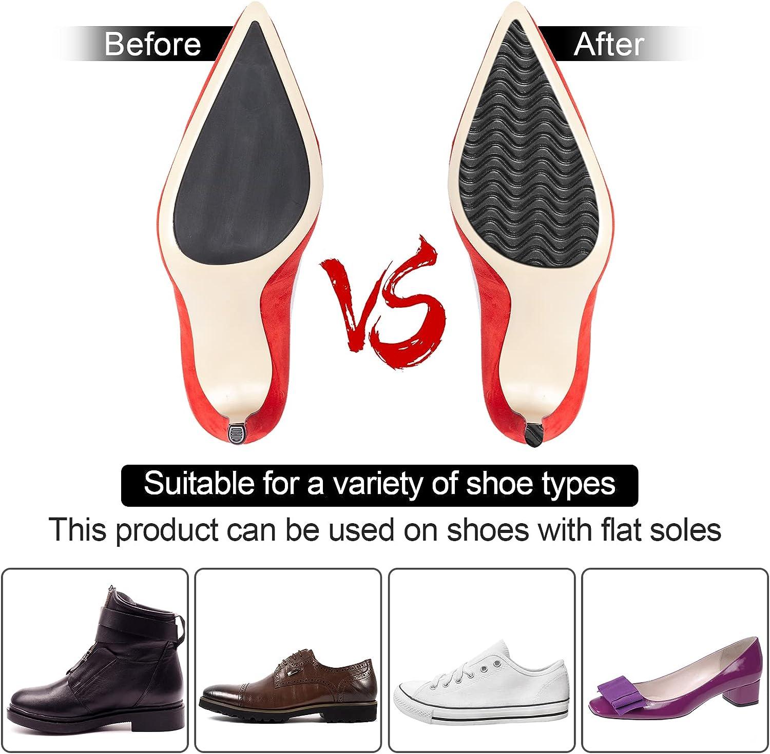 thumbnail image 2 of Non Slip Shoe Pads,Shoe Grips On Bottom Of Shoes Silica Gel Anti Slip Shoe Grips 2 of 14