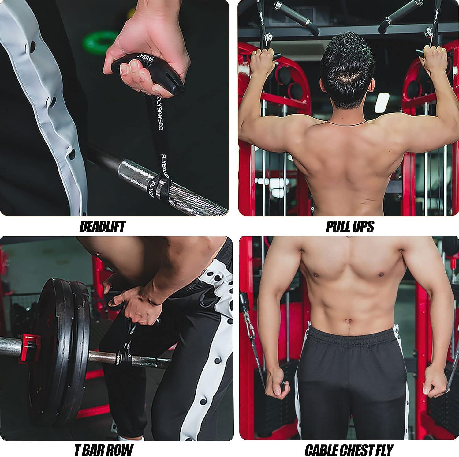 BEADEN Ergonomic Pull up Handles Neutral Grip D Handle Cable Attachment