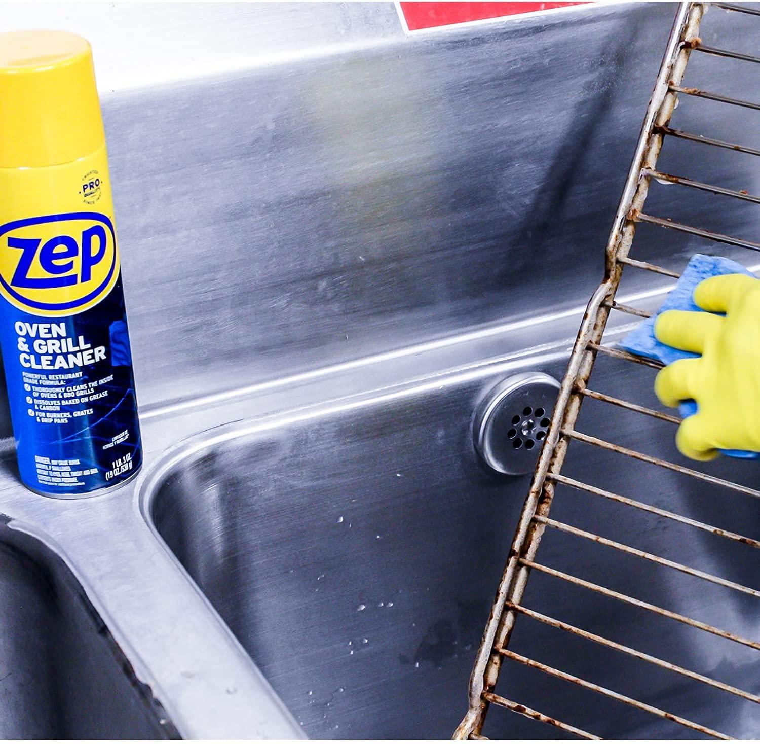 Zep HeavyDuty Oven and Grill Cleaner ZUOVGR19 (2Pack) Dissolves