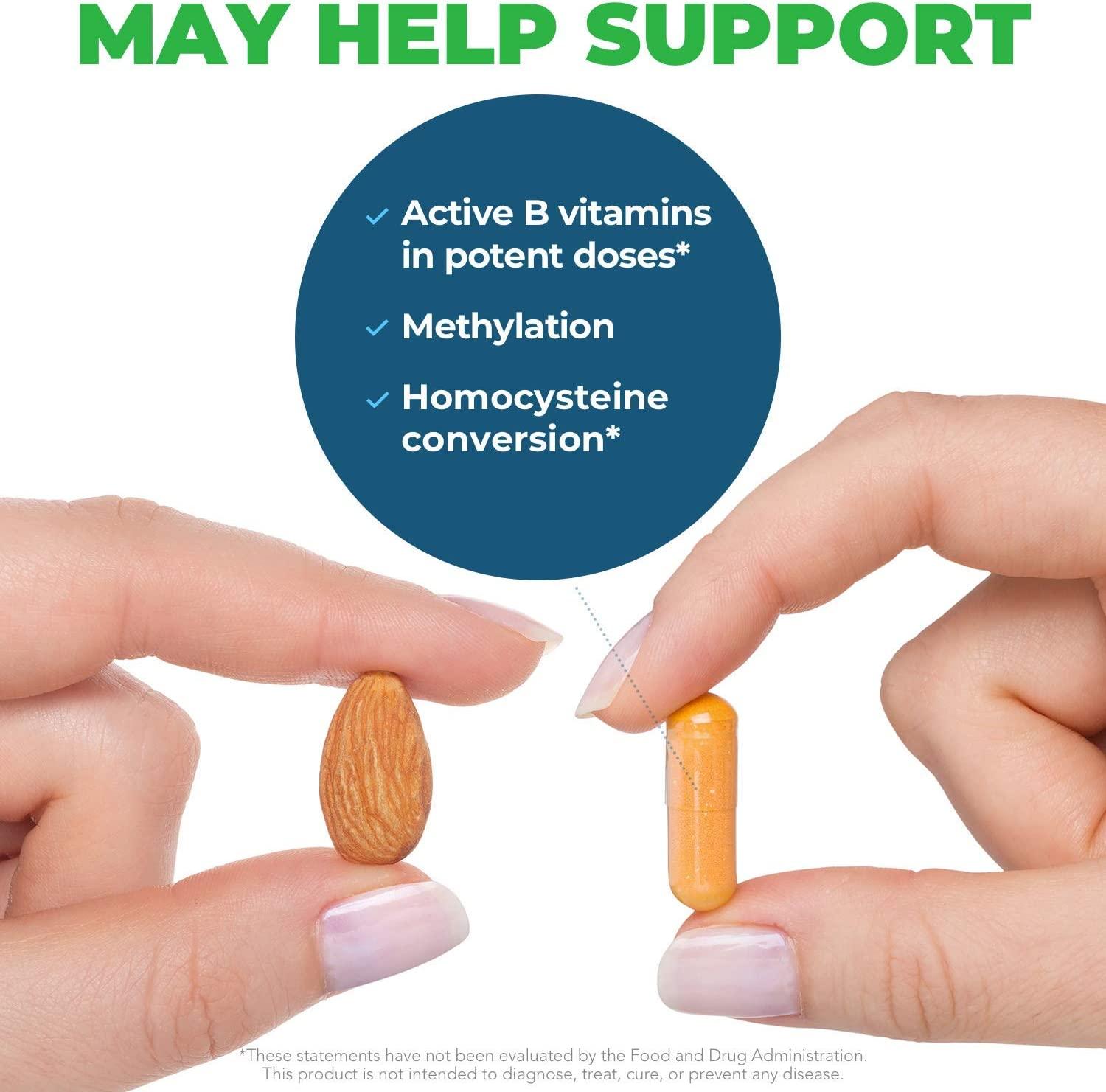 Seeking Health HomocysteX Plus 60 Capsules Vitamin B Complex for