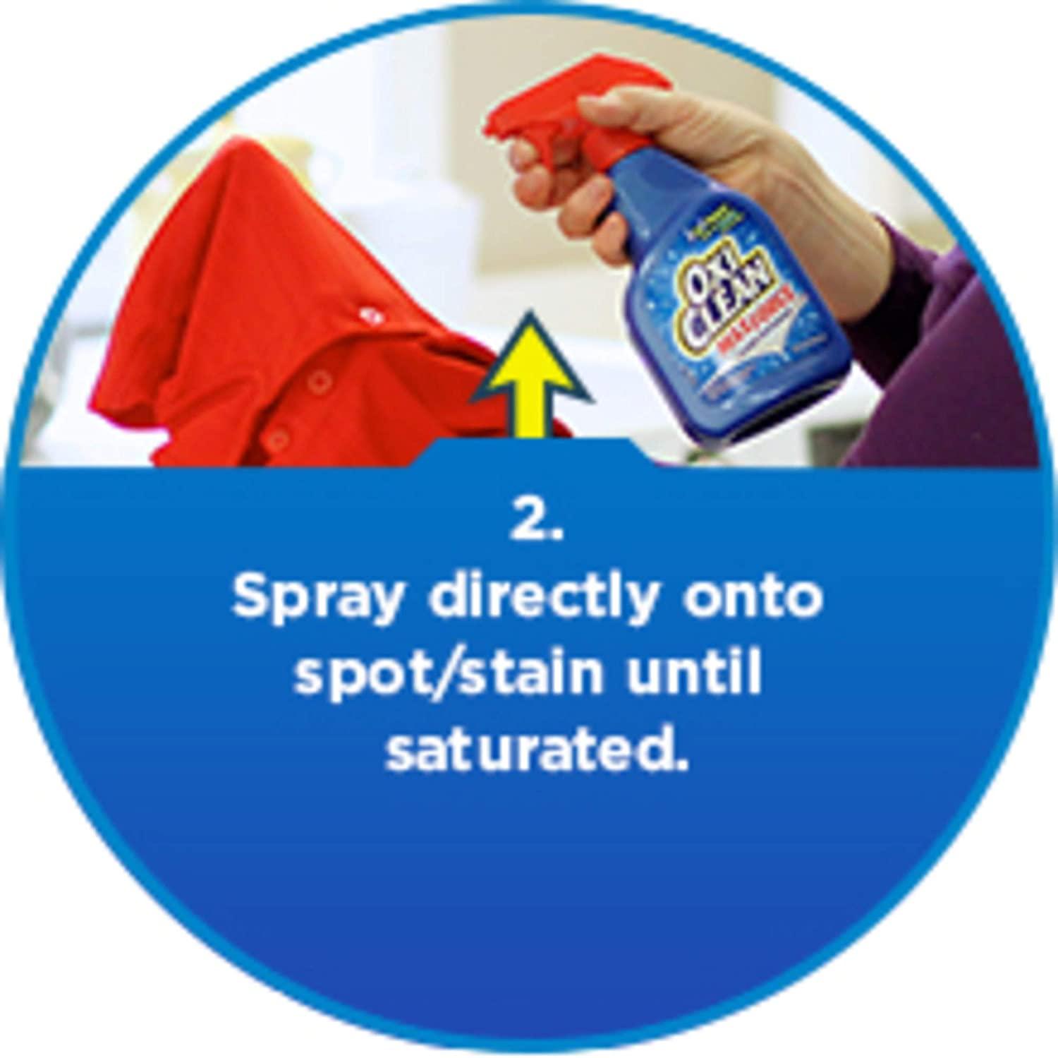 OxiClean MaxForce Laundry Stain Remover Spray 12 Fl. oz. Powerful