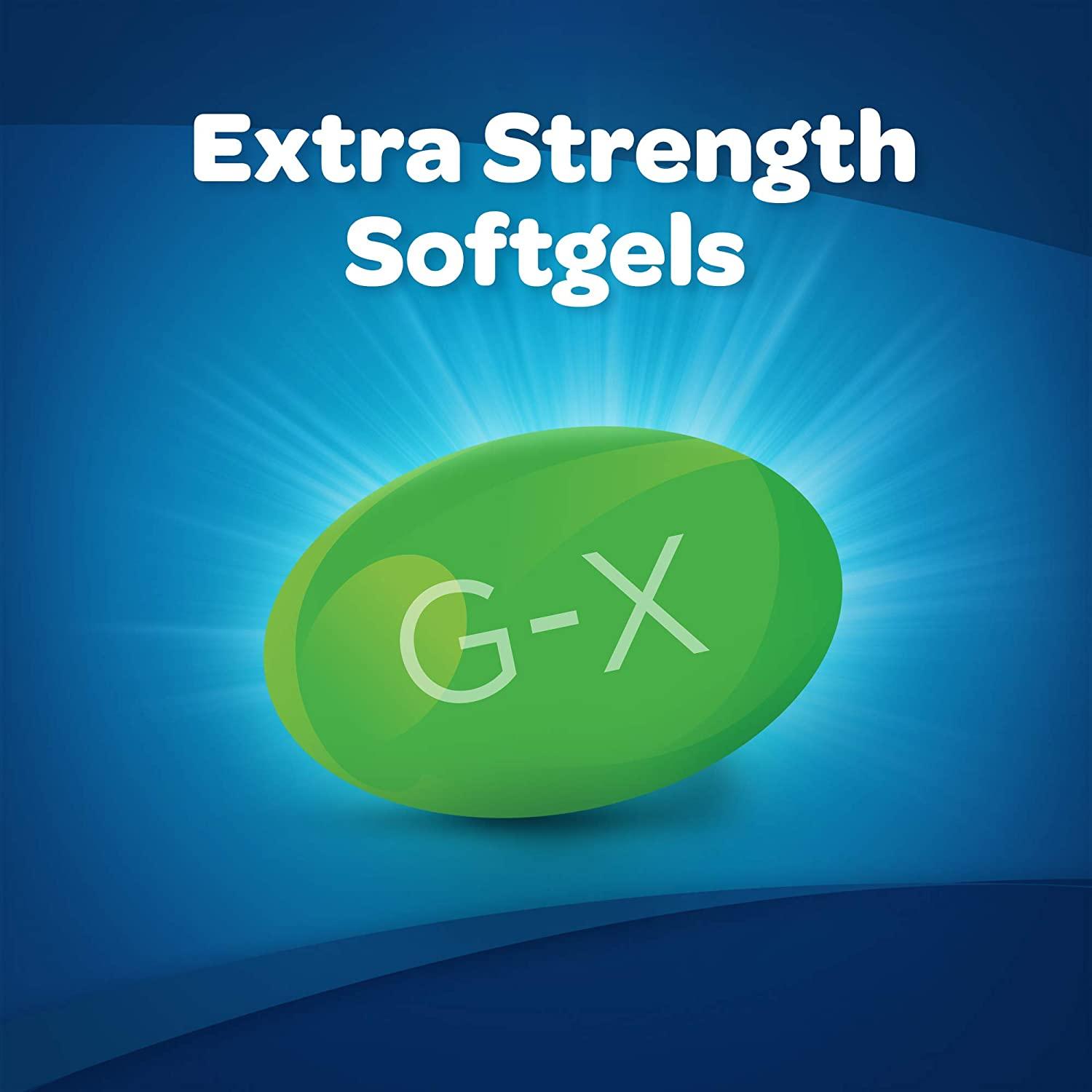 GasX Extra Strength Gas Relief Softgels with Simethicone 125 mg 72 Count