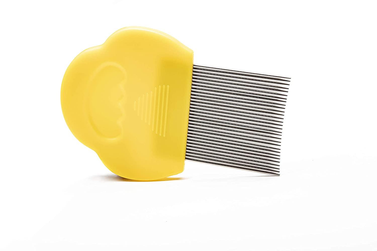 Clinical Guard Professional Lice Comb with Cleaning Brush, Pack of 2