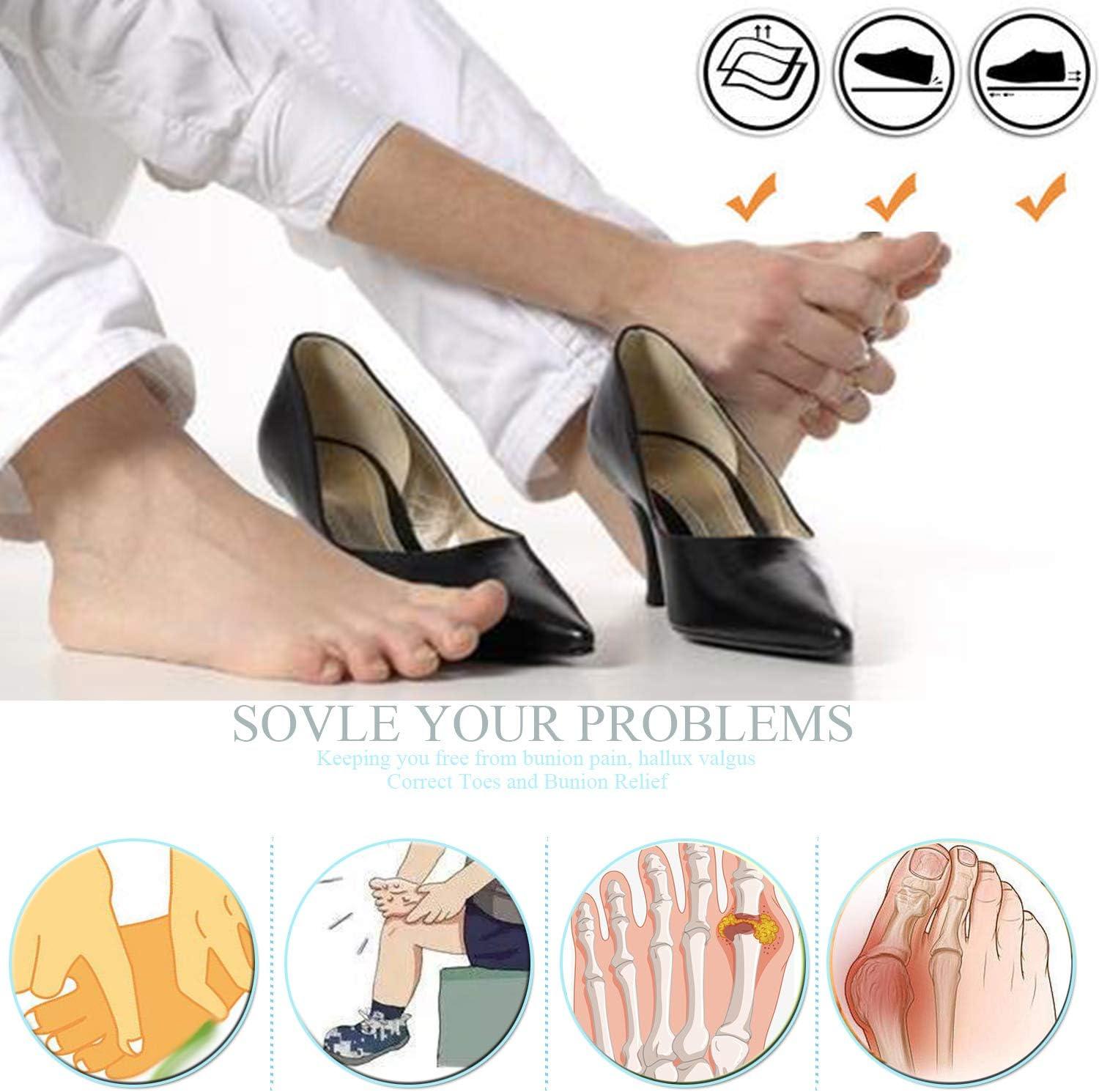 10 Gel Toe Sleeves Corn Cushion Silicone Protectors Reduce Friction