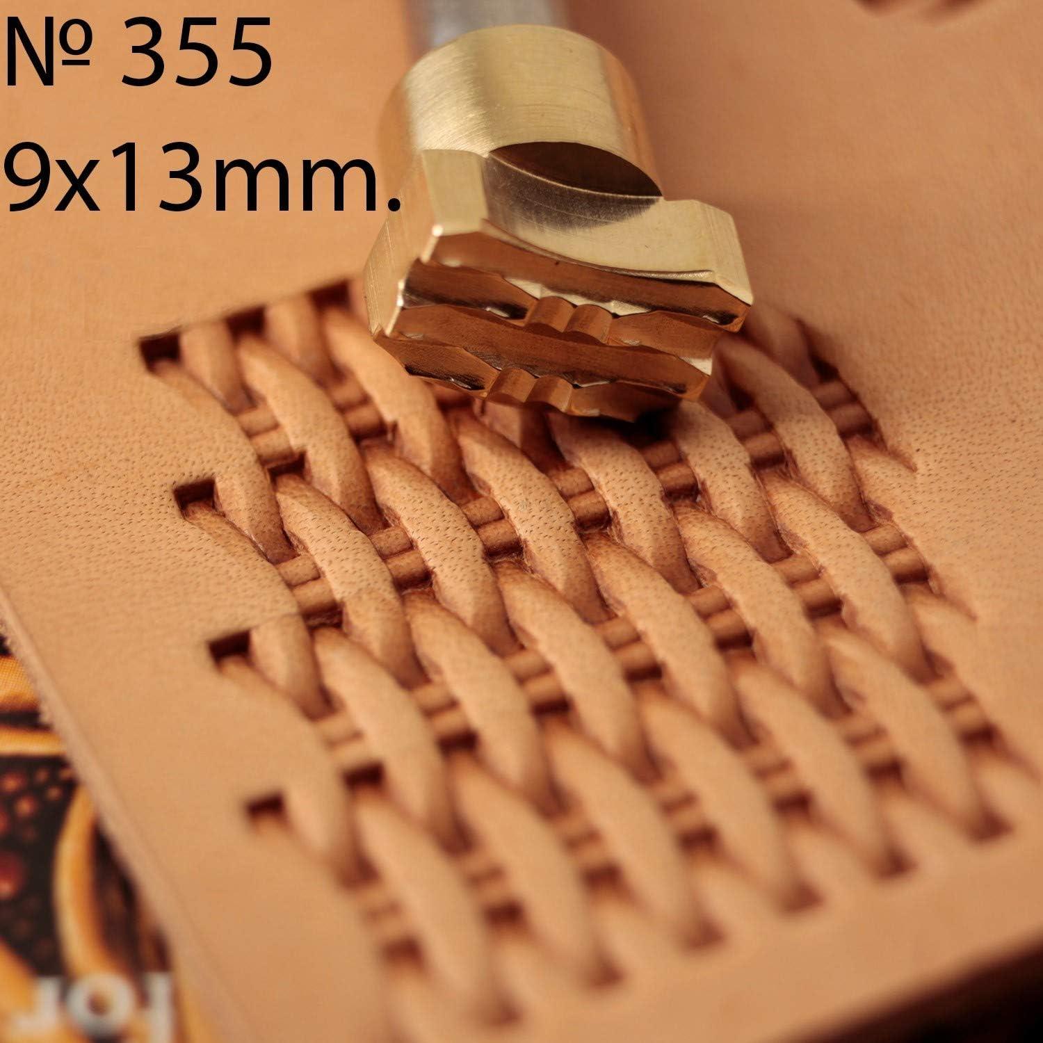 Basket Weave Leather Stamp Tool Stamps for Stamping & Carving