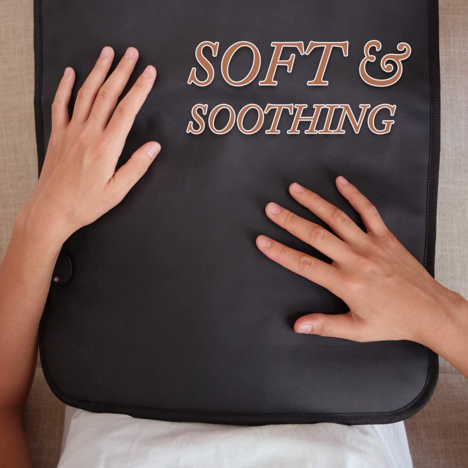 XUYU Far Infrared Heating Pad Mat for Back, Neck, Shoulders, Cramps