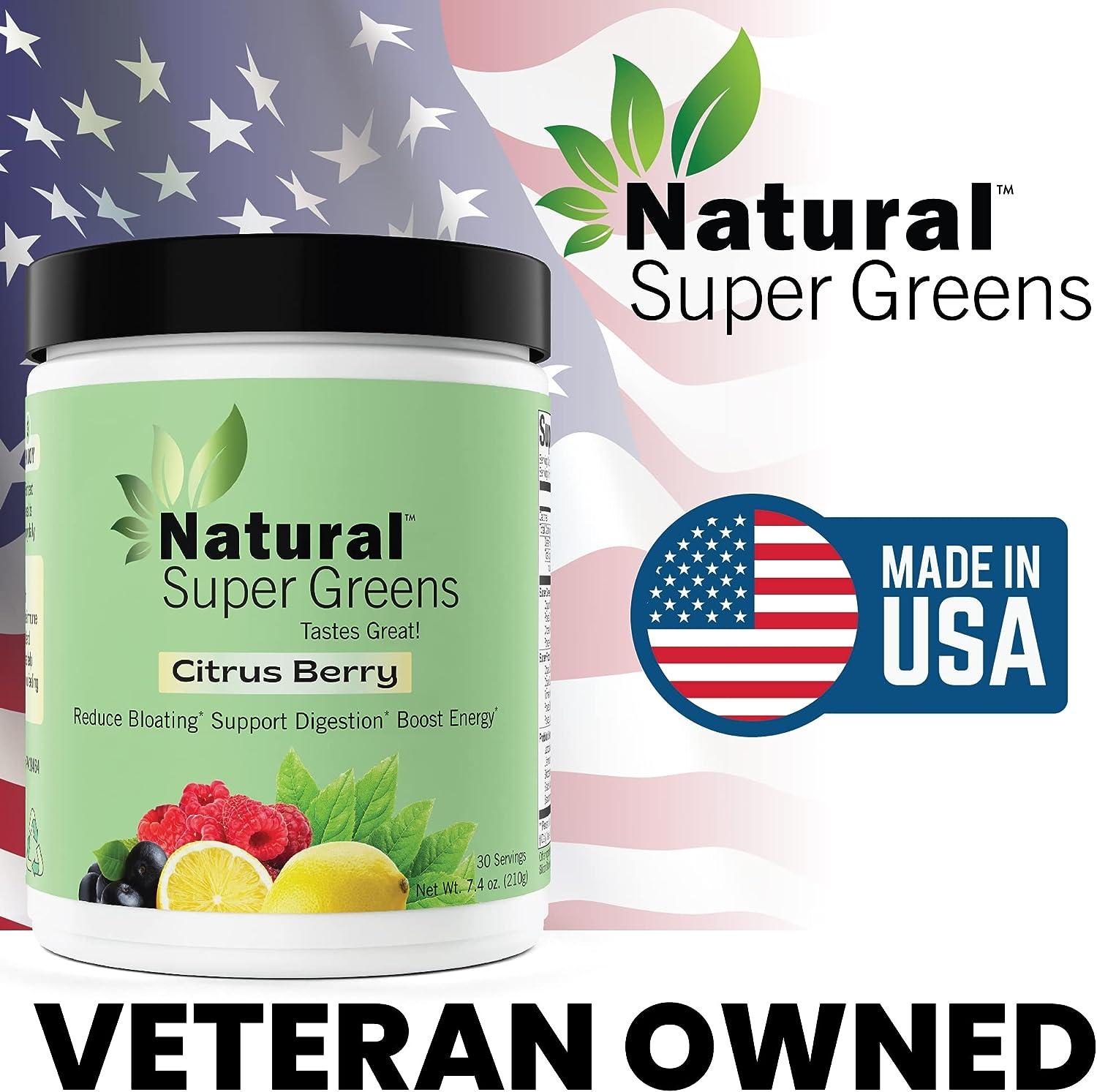 Bloom Nutrition Super Greens Powder Smoothie & Juice Mix - Probiotics for Digestive Health & Bloating Relief for Women, Digestive Enzymes with