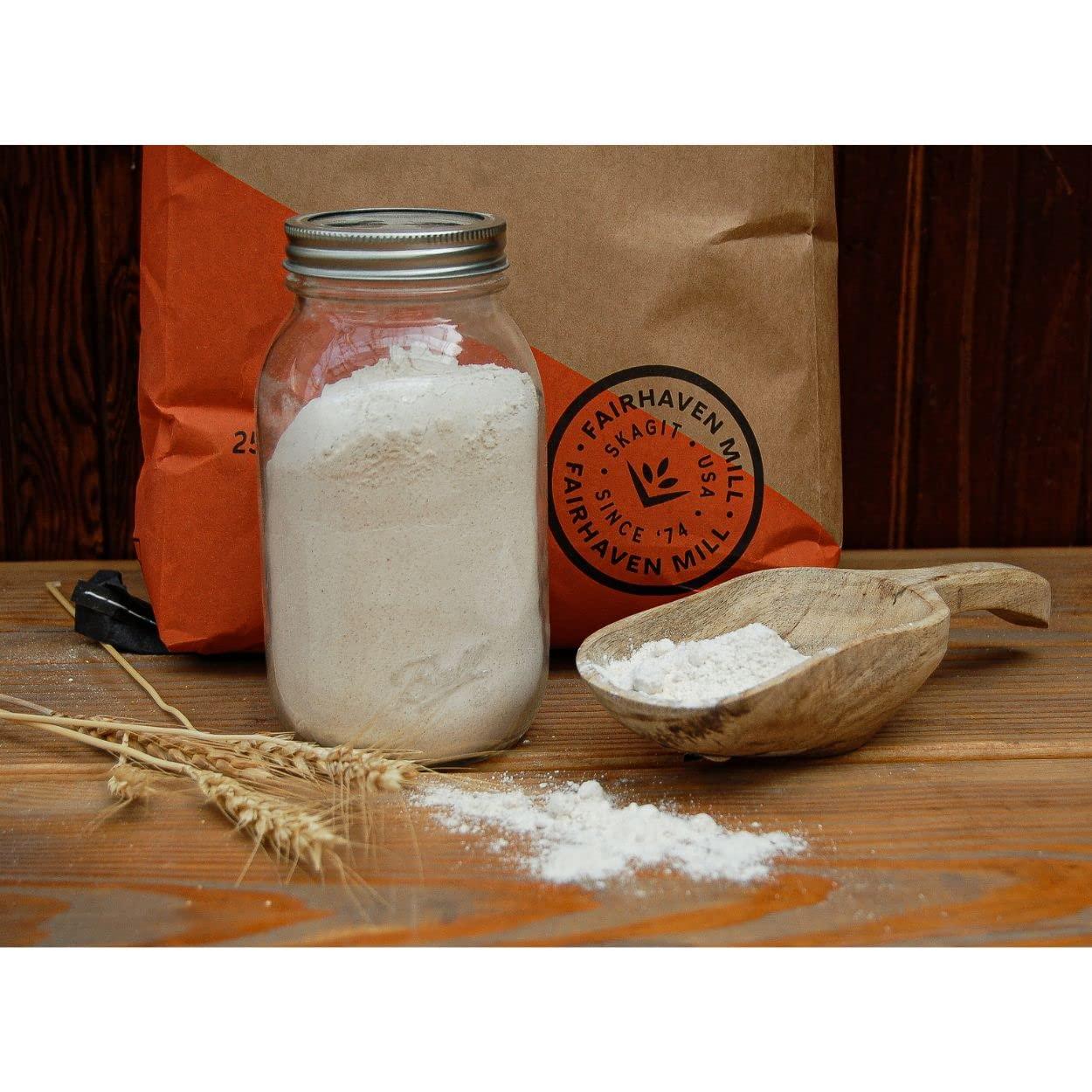 Fairhaven Mill 100 Organic Whole Grain Barley Flour 5lbs Beta