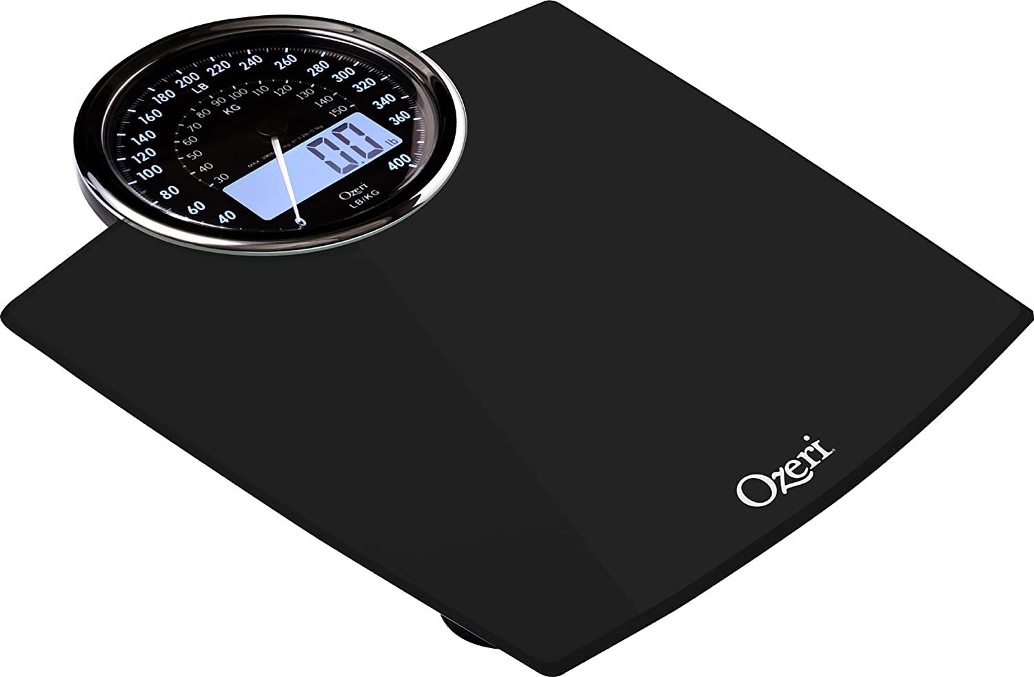 Ozeri Rev 400 lbs Bathroom Scale with ElectroMechanical Weight Dial
