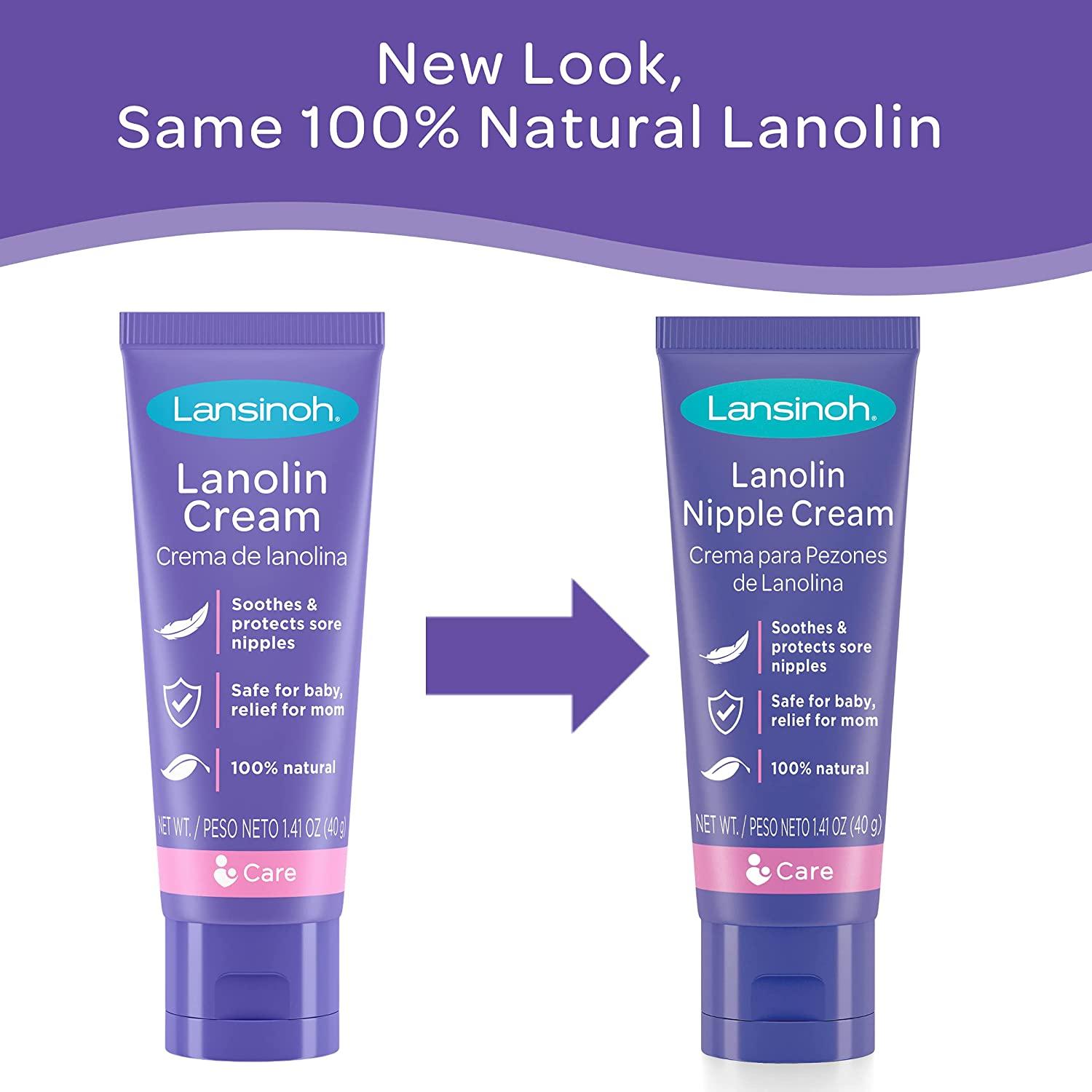 Lansinoh HPA Lanolin 1.41 oz Best Nipple Cream for Breastfeeding Relief