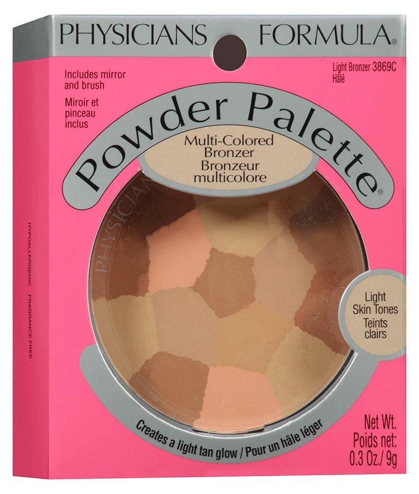 Physicians Formula Powder Palette MultiColored Bronzer Light Bronzer 1