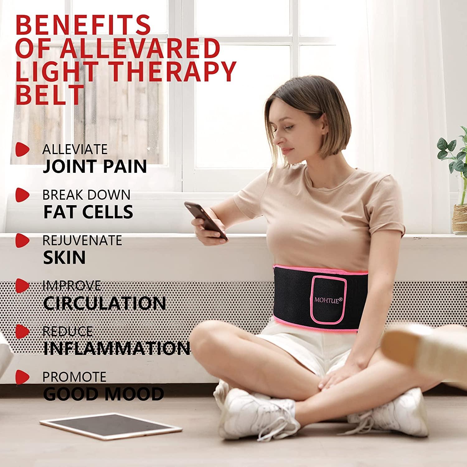 Red Light Therapy Body Device Belt,Infrared Light Therapy for Muscle