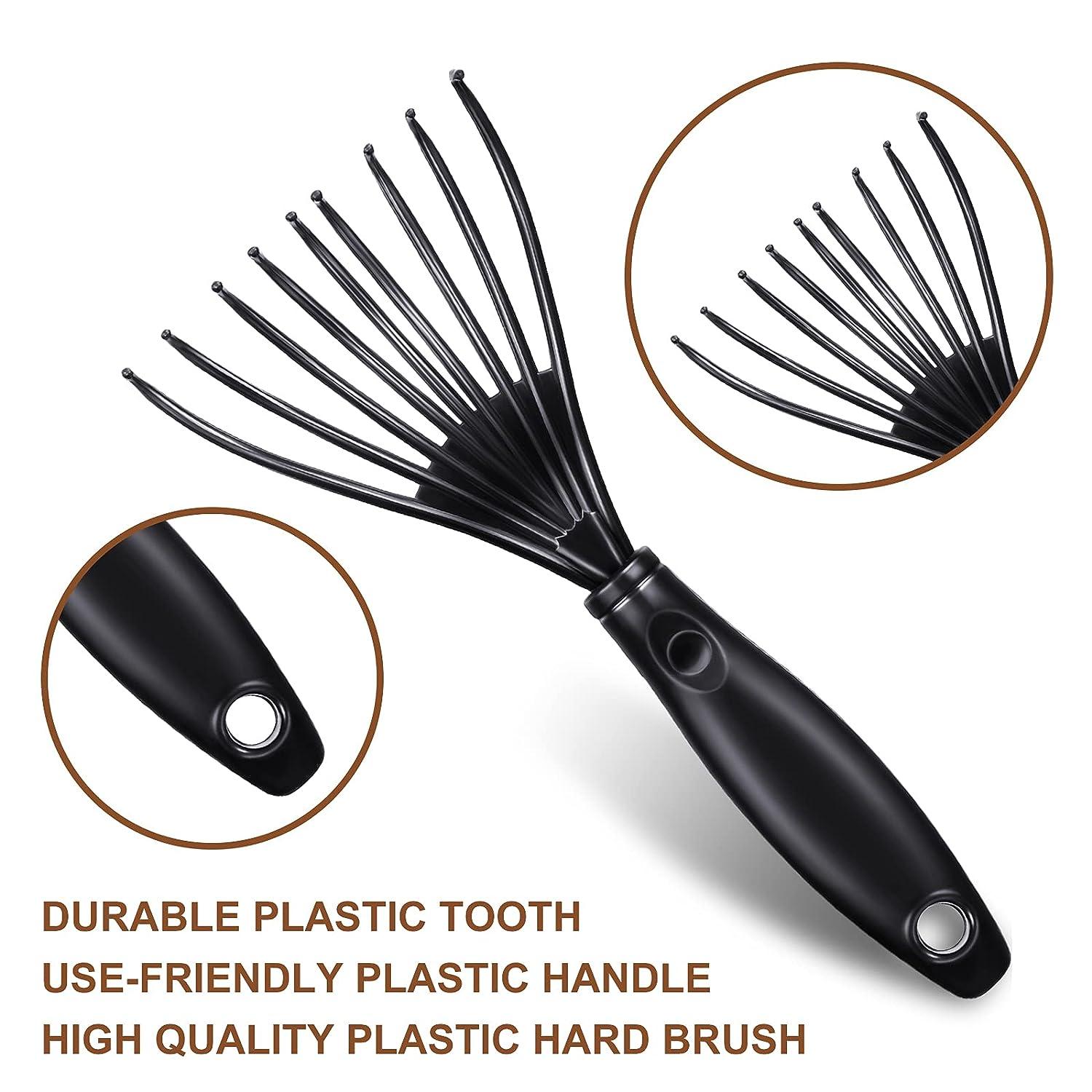 Hairbrush Cleaner Rake Tool Cleaning Brush Comb Embedded Tool for